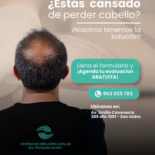 ¿Sientes que cada vez se nota más la caída de tu cabello?

Sabemos que no solo se trata de aparienci