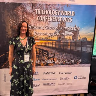 At the World Trichology congress today. Networking and keeping up with the latest science