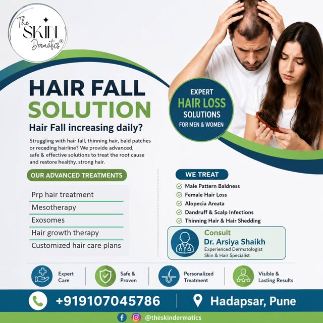 Hair fall increasing every day? It’s time to understand the root cause. 💚

Get expert hair & scalp 