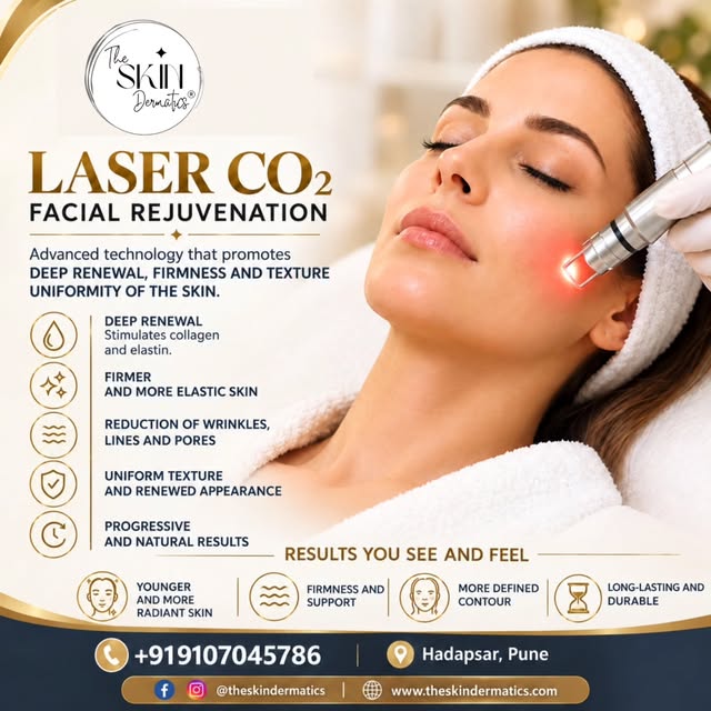 ✨ Reveal Smoother, Firmer & More Radiant Skin with CO₂ Laser Facial Rejuvenation!

💫 Benefits: ✔️ B