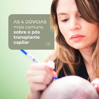 O transplante capilar não termina no centro cirúrgico.

Os cuidados no pós-operatório são fundamenta