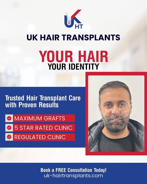 Your hair is more than just appearance—it's part of your identity.

At UK Hair Transplants, we combi