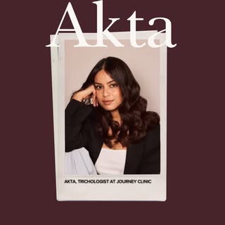 INTRODUCING / AKTA (Clinical Trichologist “hair and scalp health” at JOURNEY)

Akta is transforming 