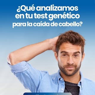 ¡Descubre cómo tu genética puede influir en tu caída de cabello! En nuestro test genético analizamos