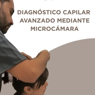 ✨En nuestra clínica contamos con diagnóstico capilar avanzado mediante microcámara, una tecnología q