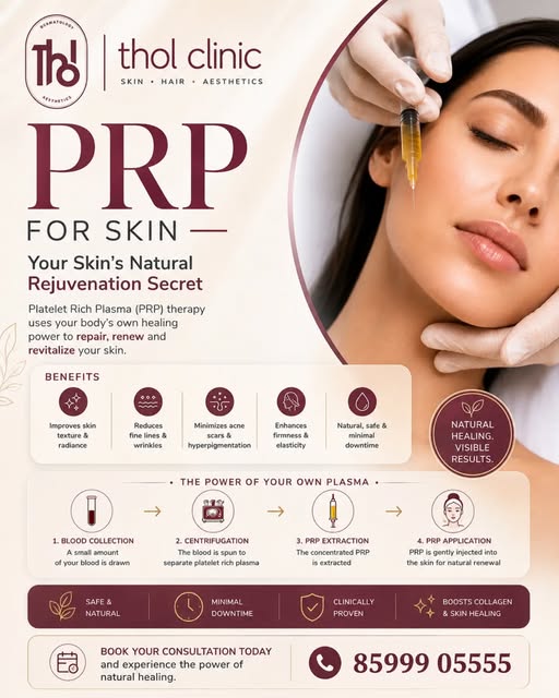 ✨ PRP Treatment for Skin: Rejuvenate Your Skin Naturally ✨

Looking for a natural way to achieve hea