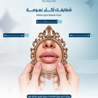 تمتعي بشفاه ناعمة ولامعة بشكل طبيعي مع رويال ميديكال سنتر.
 
لا تترددوا في حجز موعدكم الآن:
اللوسيل: