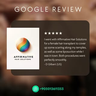 Another ⭐⭐⭐⭐⭐ review for Affirmative Hair Solutions! 🏳️‍🌈💖✨

A big thank you to our wonderful fem