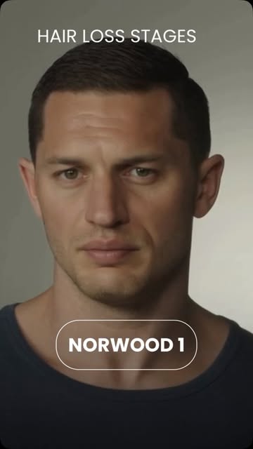 Norwood 1 hair loss: the earliest stage of the Norwood Scale 🏳️‍🌈🔍

At Norwood Stage 1, the hairl