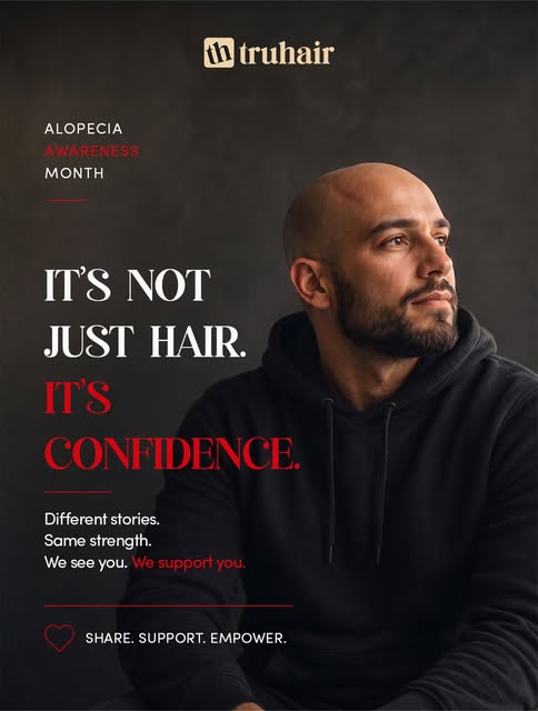 Hair loss is more than what you see in the mirror.

This Alopecia Awareness Month, we’re recognising