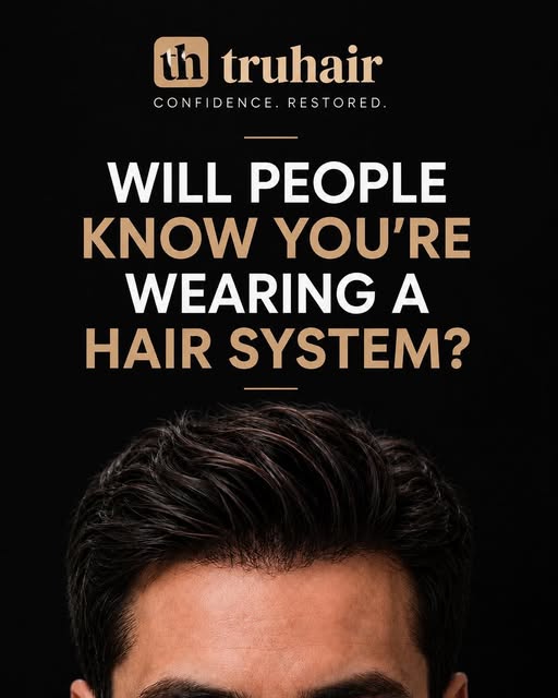 Think people can always tell when someone wears a hair system? 👀

Not when the details are right.

