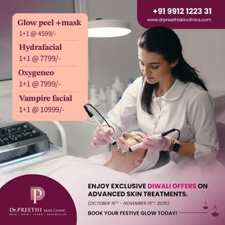 This Diwali let your face glow✨️
Call us on 9912122331.
#medifacial #dermatologist #GlowUp