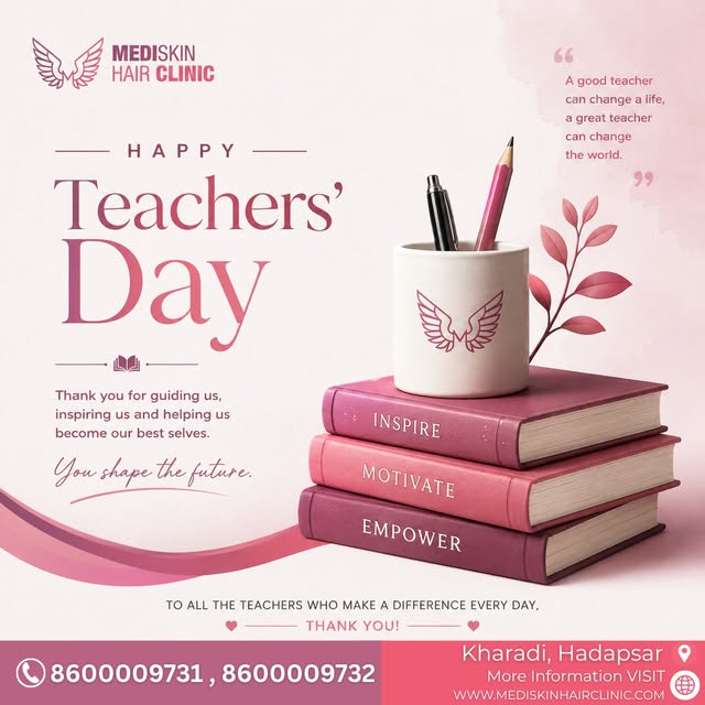 Happy Teachers’ Day! ✨📚

Behind every successful person is a teacher who inspired, guided, and beli