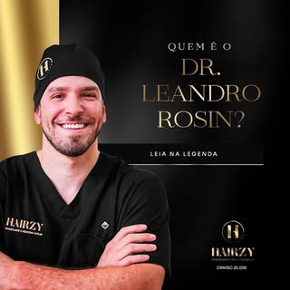 Prazer, sou Dr. Leandro Rosin! 🩺

Graduado em Medicina pela Univille, pós-graduado em Tricologia e 