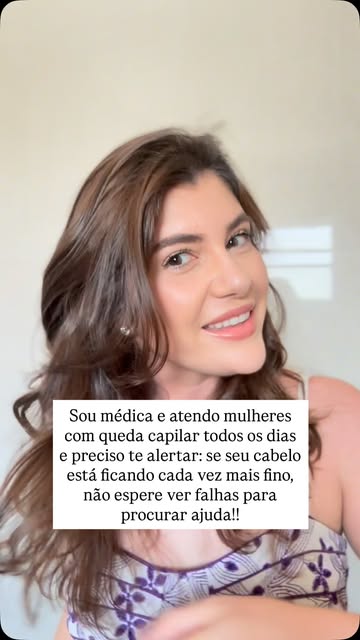 Há sinais que não podem ser ignorados.

Afinamento capilar não é apenas uma questão estética. Pode s