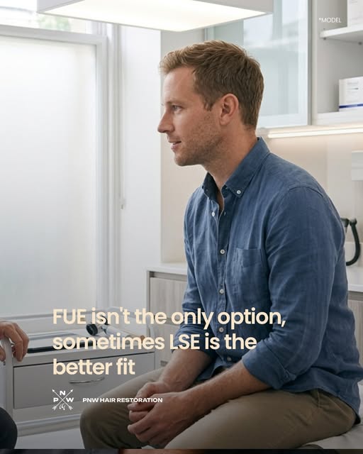 While FUE is state-of-the-art, it isn't the right fit for every patient. FUT, also known as Linear S