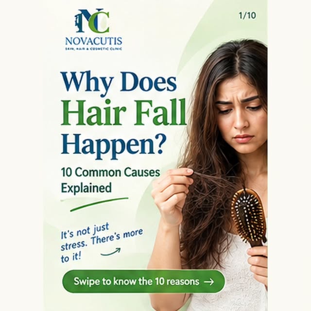 Why is your hair falling more than usual? 🤔 It's not just stress — there are 8 real reasons behind 