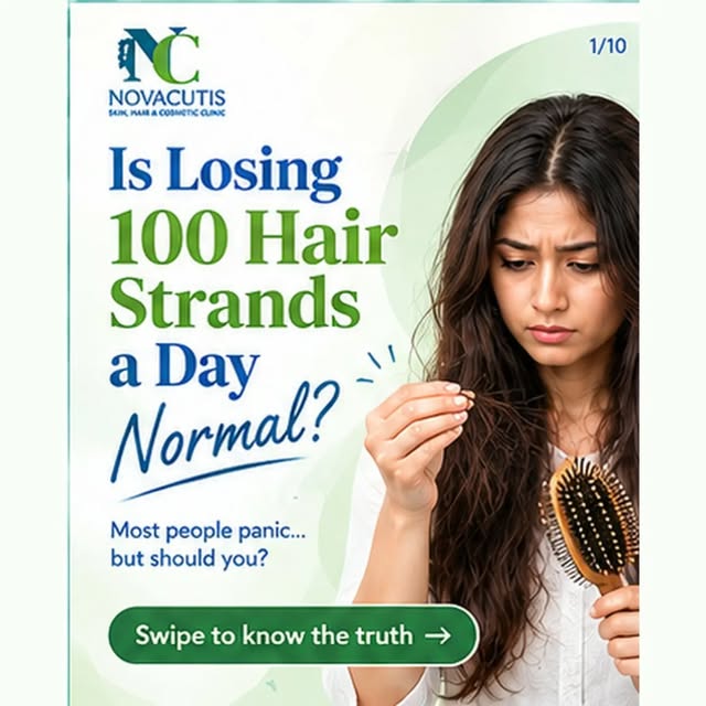 Is Losing 100 Hair Strands a Day Normal?

Finding hair on your pillow, in the shower, or on your hai