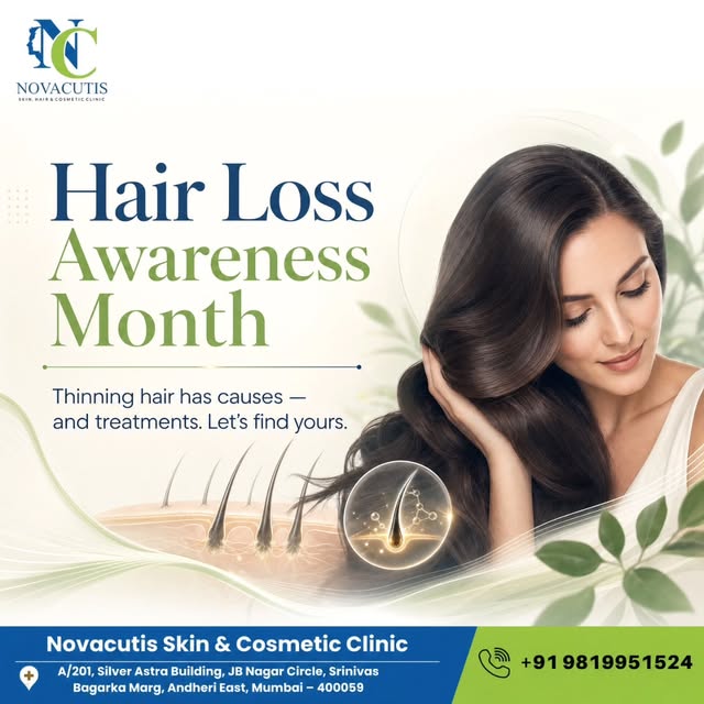 Hair Loss Awareness Month

Hair loss isn't just about appearance—it can be your body's way of signal