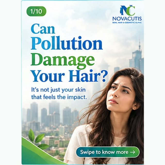 Can pollution damage your hair? The answer is YES.

Most people protect their skin from pollution, b