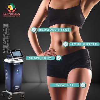 Unleash your best body! ✨

Get sculpted, toned, and tighter with EvolveX at Ayushman Skin. Your drea