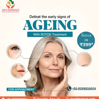 Reverse the signs of aging with our anti-aging treatment, 

available for only ₹399! 

Book now!
.
.