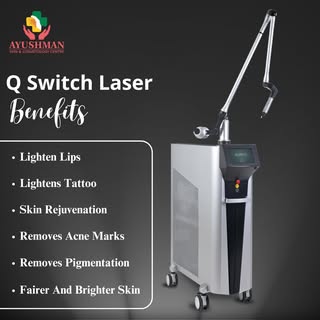 Hit the reset button of your skin! 
Get treatment from Q-Switch laser to get rid of scars, pigmentat