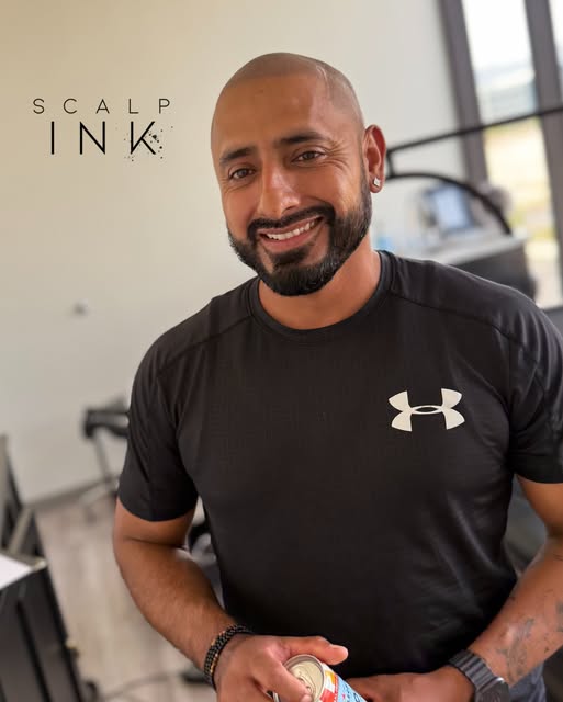 It’s the smile for me. 😏🔥

That feeling when you finally see your SMP hairline restoration complet