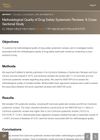Methodological Quality of Drug Safety Systematic Reviews: A Cross-Sectional Study