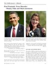 Post‐Traumatic Tress Disorder: Obama, Palin and Marie‐Antoinette