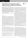 Tofacitinib for the Treatment of Severe Alopecia Areata in Adults and Adolescents