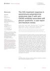 The IVIG treatment response in autoimmune polyendocrine syndromes type 2 with anti-GAD65 antibody-associated stiff person syndrome: a case report and literature review