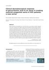 Clinical Dermatoscopical Response of Glycyrrhizinic Acid 0.1% Spray in Treating External Anogenital Warts in HIV Patients: A Case Series