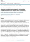 Beliefs and counseling practices among dermatologists regarding sexual and other adverse effects of finasteride