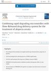 Combining rapid degrading microneedles with Slow-Released drug delivery system for the treatment of alopecia areata