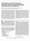 Characterization of a Partial cDNA for Lysyl Hydroxylase from Human Skin Fibroblasts; Lysyl Hydroxylase mRNAs Are Regulated Differently by Minoxidil Derivatives and Hydralazine