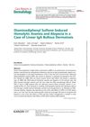 Diaminodiphenyl Sulfone-Induced Hemolytic Anemia and Alopecia in a Case of Linear IgA Bullous Dermatosis