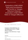 Evaluation of MCV/RDW Ratio and Correlations with Ferritin in Telogen Effluvium Patients