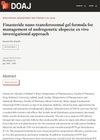 Finasteride nano-transferosomal gel formula for management of androgenetic alopecia: ex vivo investigational approach