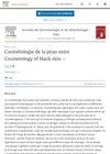 Cosmétologie de la peau noire