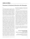 Treatment of Delusional Infestation with Olanzapine