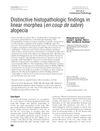 Distinctive Histopathologic Findings in Linear Morphea (En Coup De Sabre) Alopecia