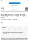 Thyroid receptor β: A promising target for developing novel anti-androgenetic alopecia drugs