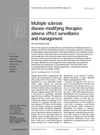 Multiple sclerosis disease-modifying therapies: adverse effect surveillance and management