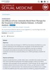 290 Efficacy of Low-Intensity Shock Wave Therapy for the Treatment of ED in Diabetic Patients : A Pooled Analysis