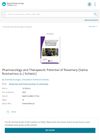 Pharmacology and Therapeutic Potential of Rosemary (Salvia Rosmarinus)