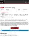 Oral Baricitinib Restores Hair Loss in Alopecia Areata