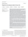 Exogenous and endogenous lipids of human hair
