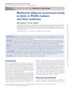 Metformin influence on hormone levels at birth, in PCOS mothers and their newborns