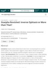 Sisaipho Revisited: Inverse Ophiasis or More Than That?